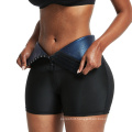private label high waist women fitness sauna  slimming waist trainer shorts